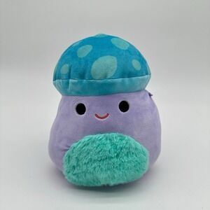 Squishmallows Pyle The Mushroom 8" Purple Blue Plushie Stuffed Animal Funky Cute